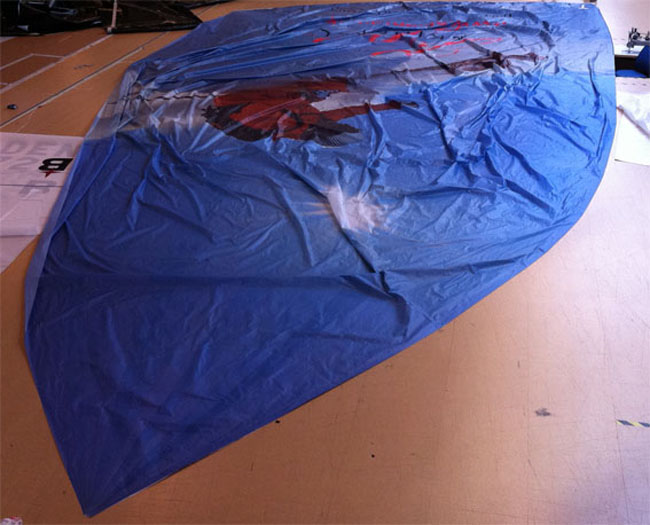 Printed sail project 16